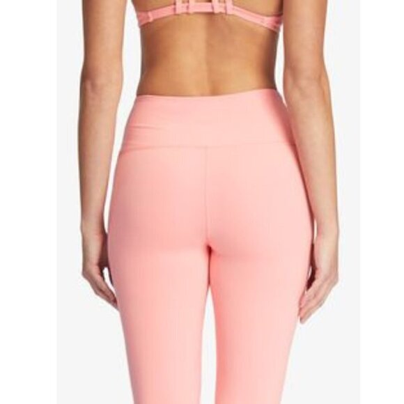 Roxy Womens Kaileo High Waisted Ankle Length Workout Leggings Large - Picture 3 of 16